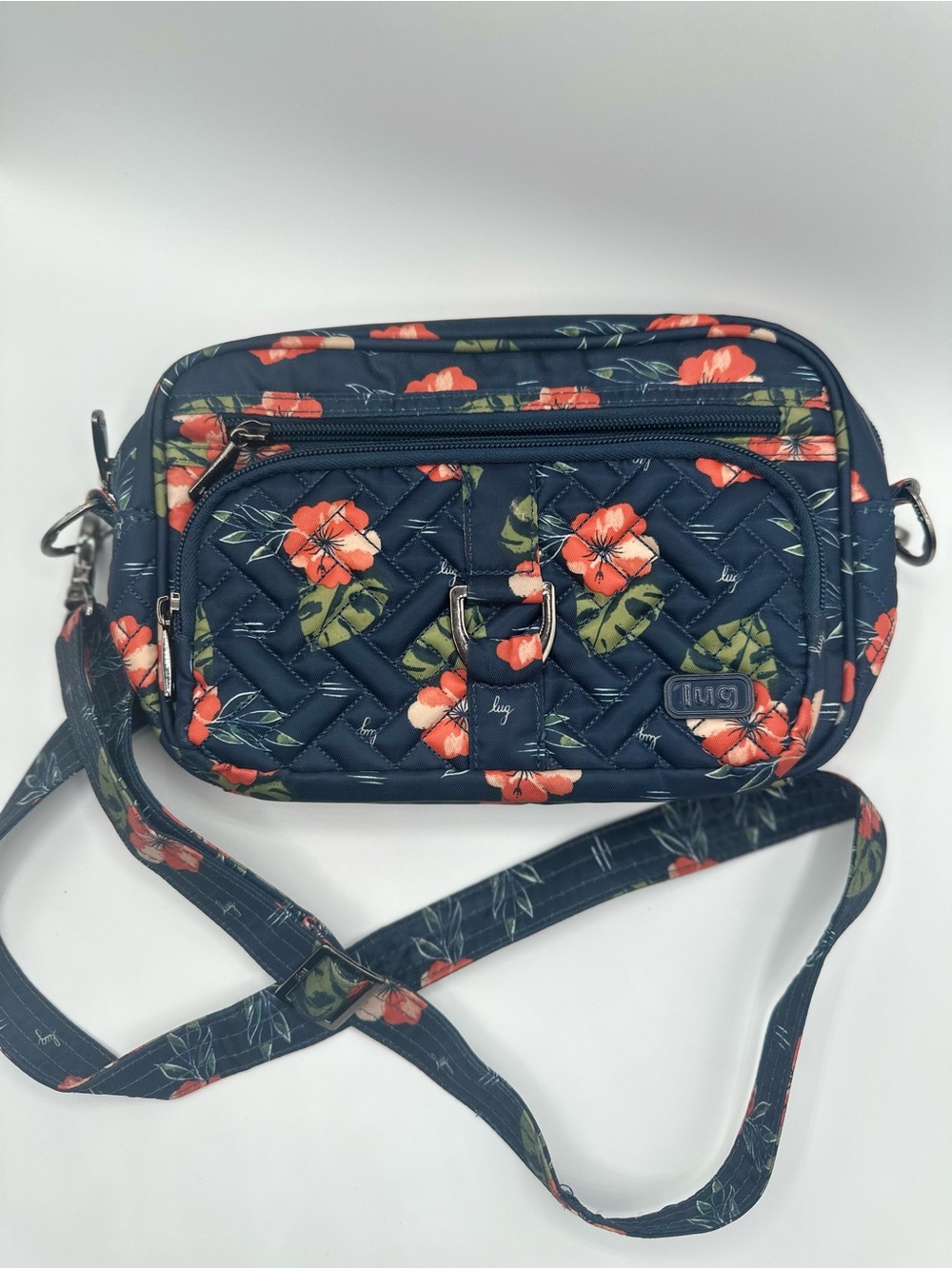 Lug Carousel Crossbody Belt Bag - Aloha Navy